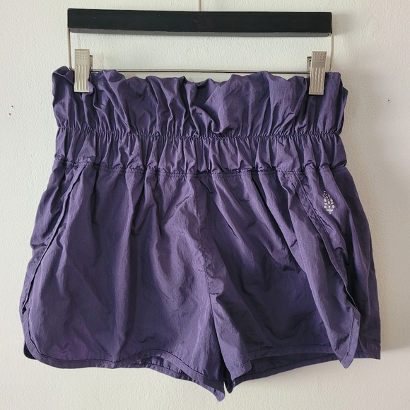 Free People Pants - Free People Movement The Way Home Shorts Medium Purple